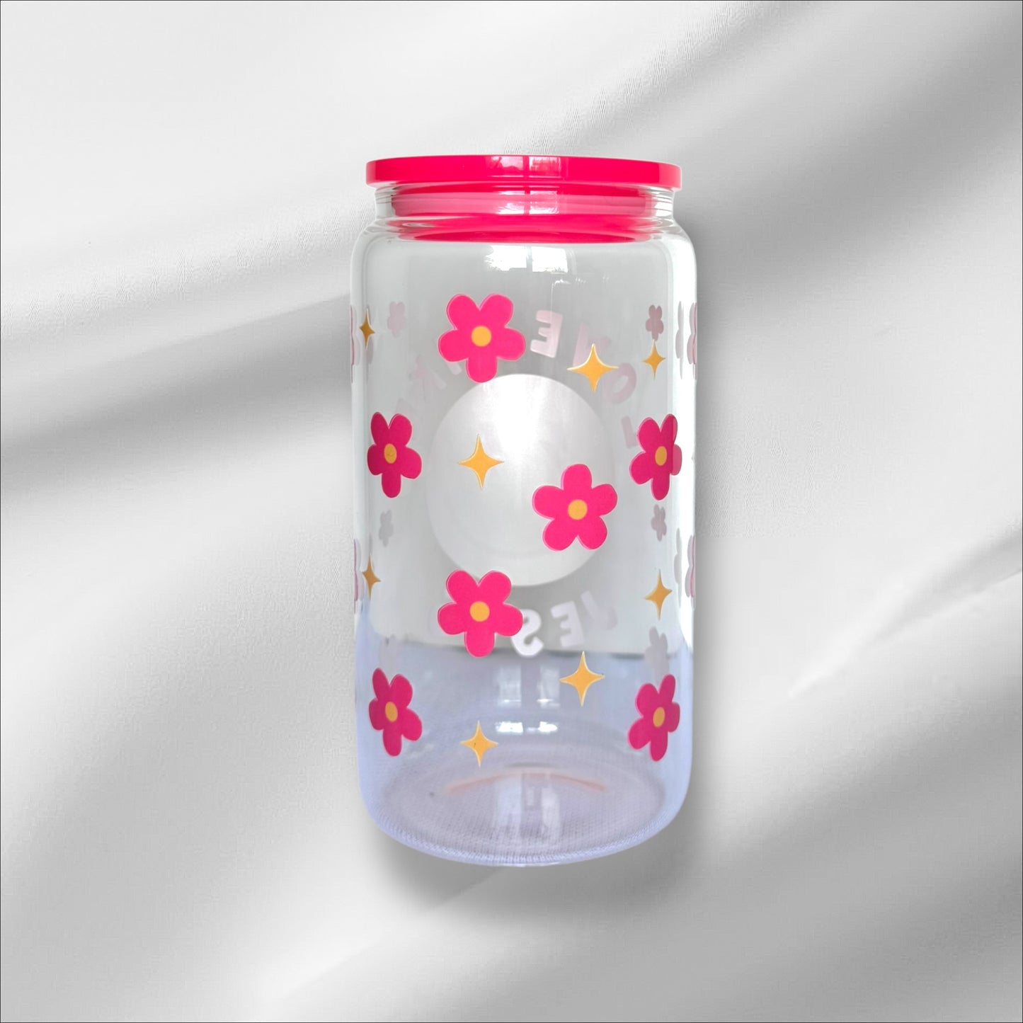 LOVE LIKE PINK - GLASS TUMBLER