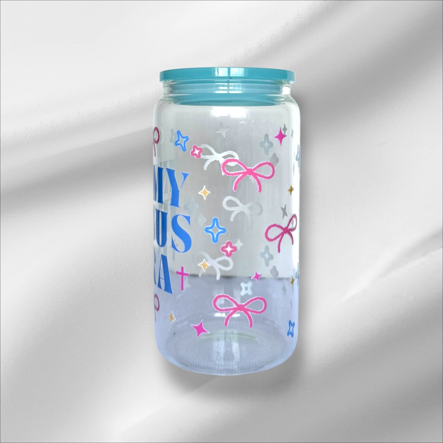 IN MY JESUS ERA - GLASS TUMBLER