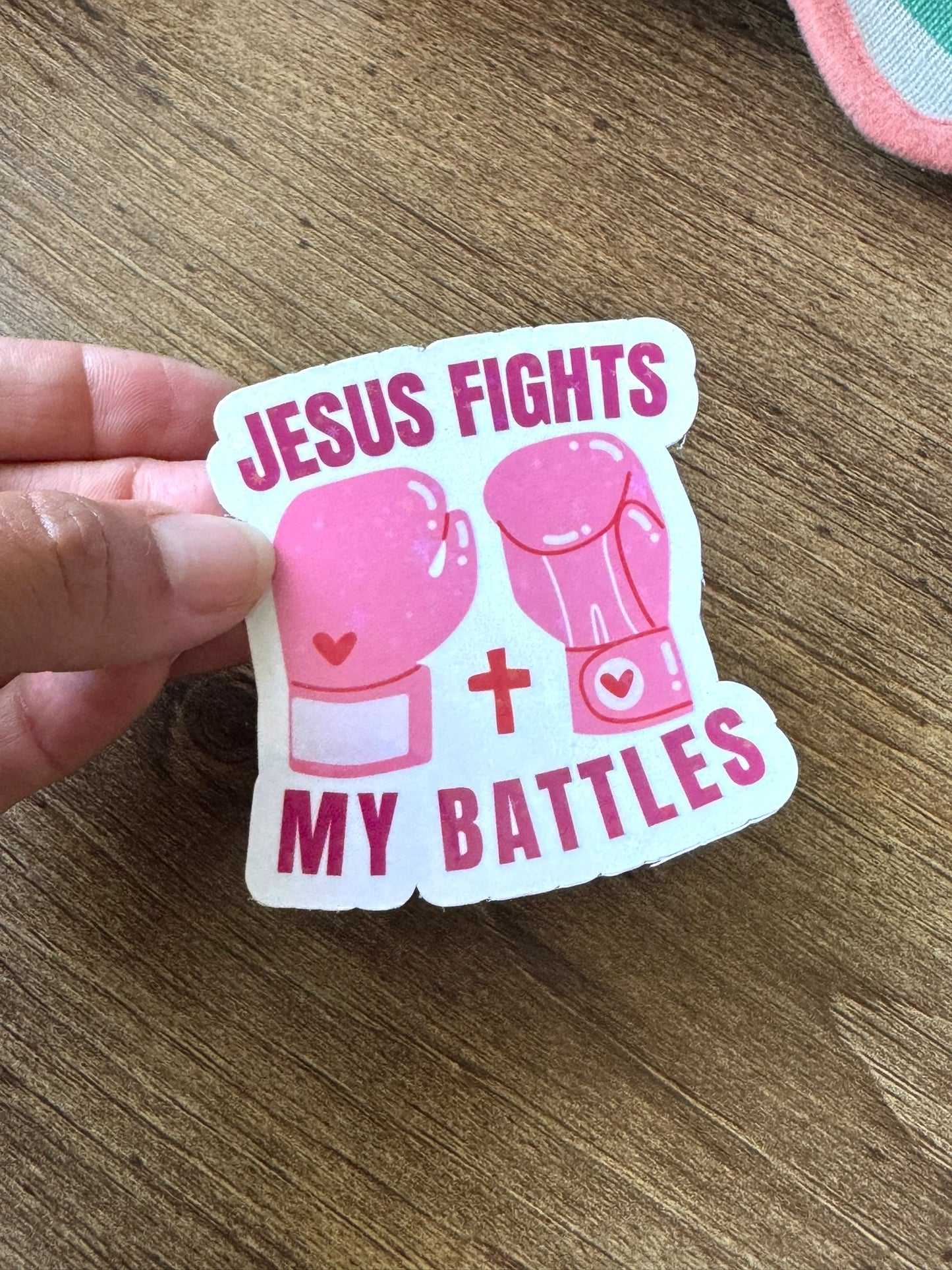 JESUS FIGHTS MY BATTLES