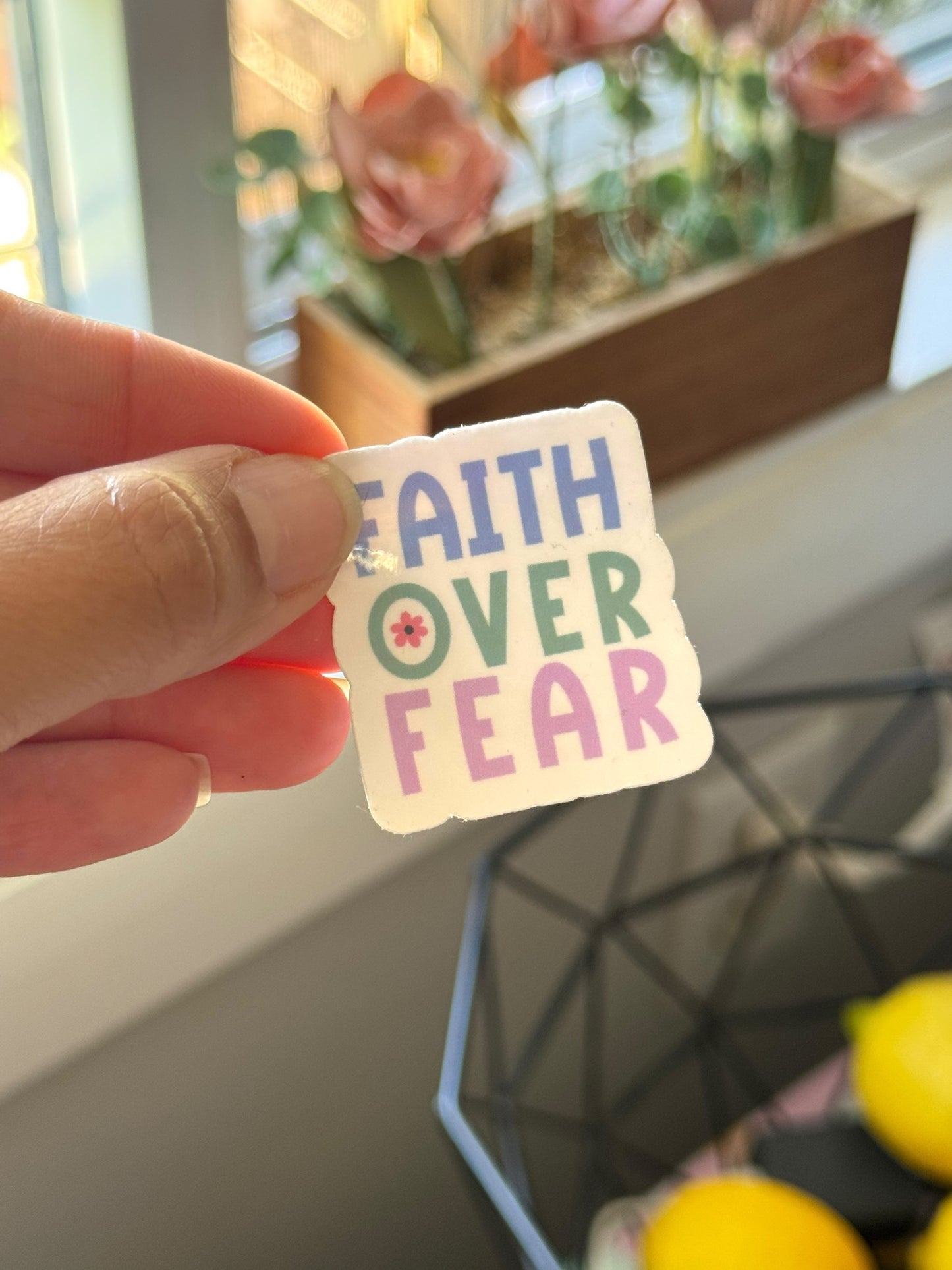 FAITH OVER FEAR