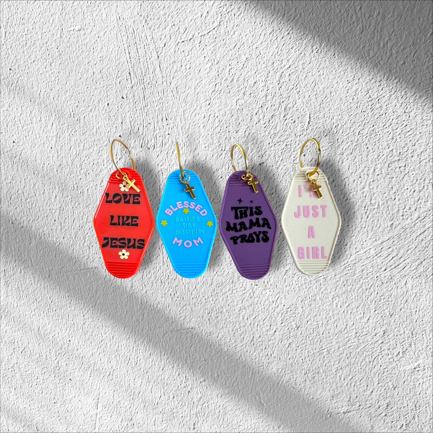 MOTEL KEYCHAINS