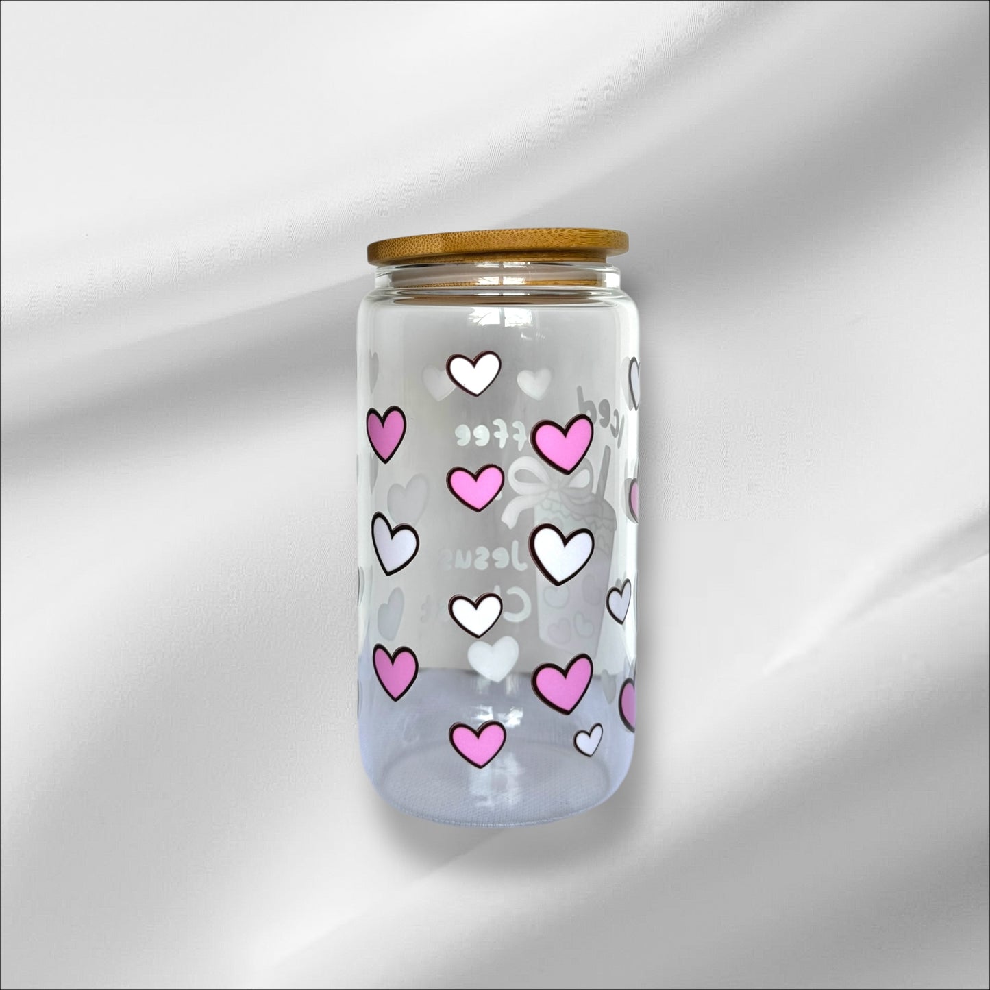 ICED COFFEE & JESUS CHRIST - GLASS TUMBLER