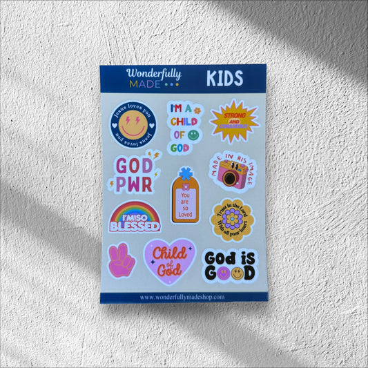FAITH STICKER SHEET