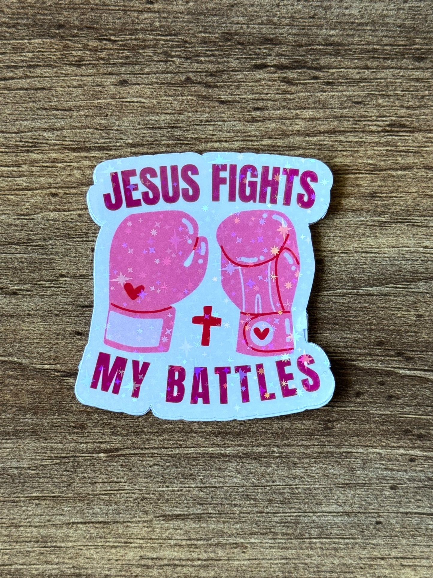 JESUS FIGHTS MY BATTLES